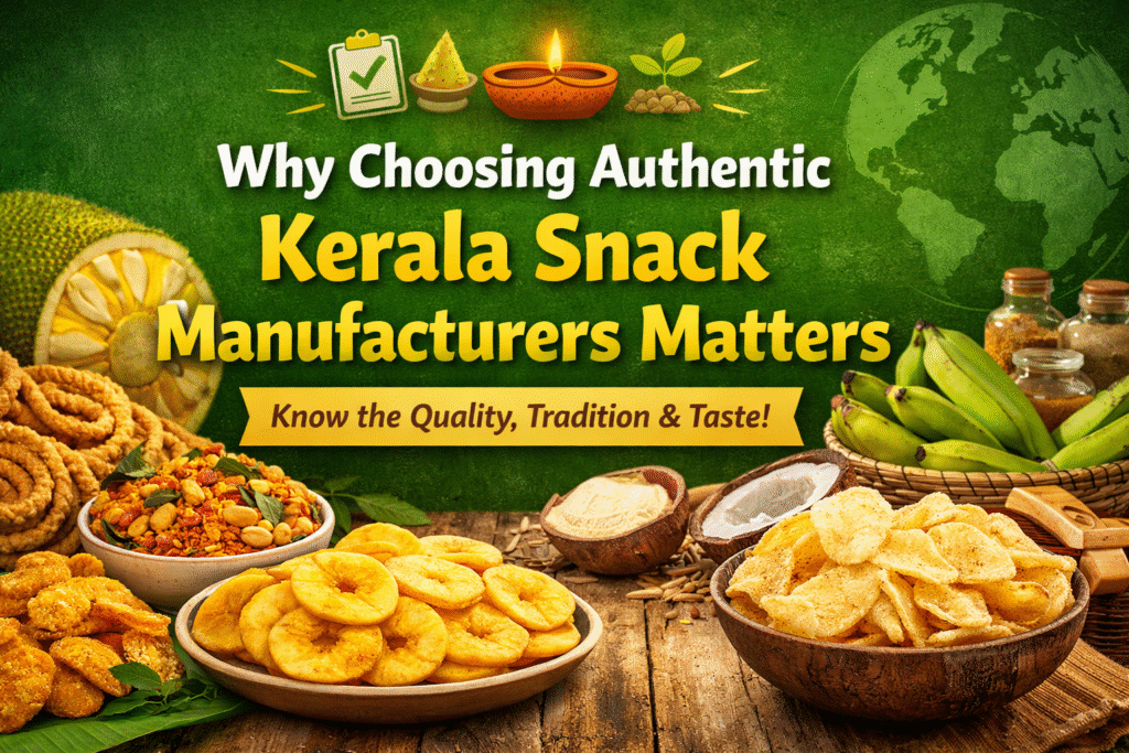 Authentic Kerala snacks showcase