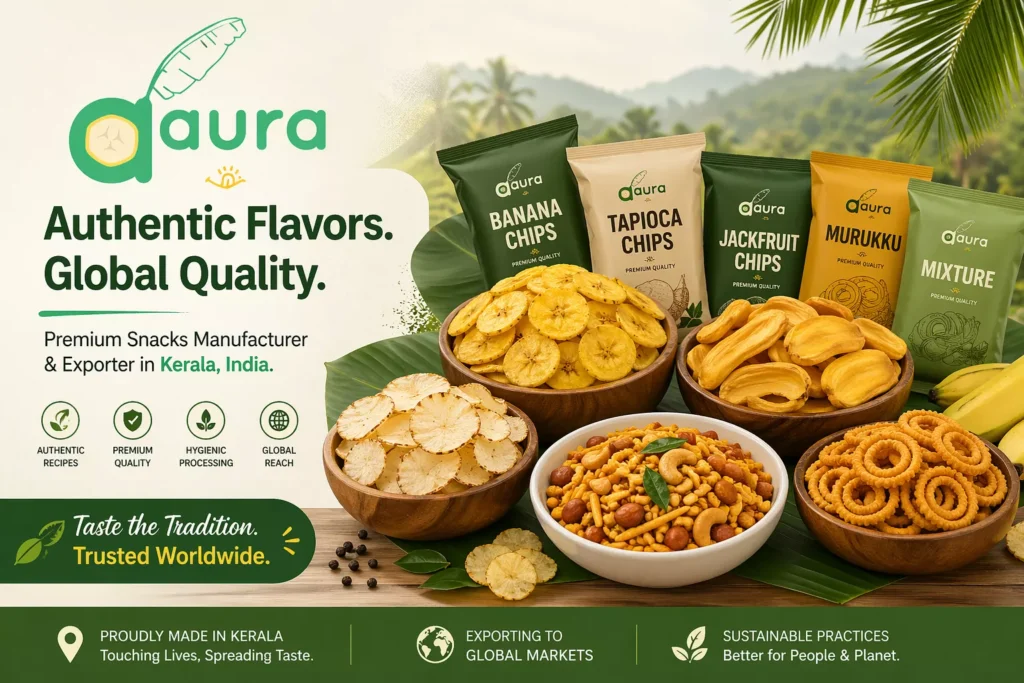 Authentic snacks from Kerala