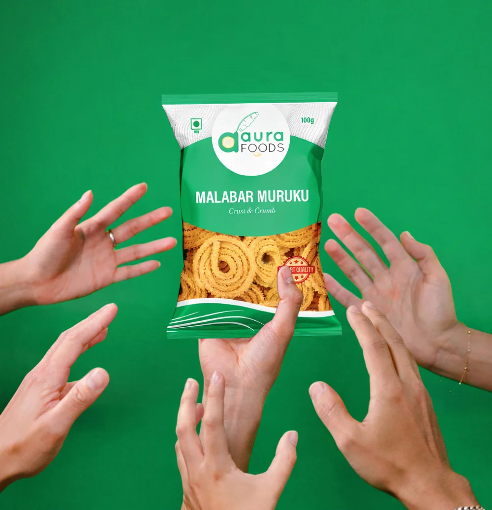 Gluten-free murukku made with rice flour and sesame seeds